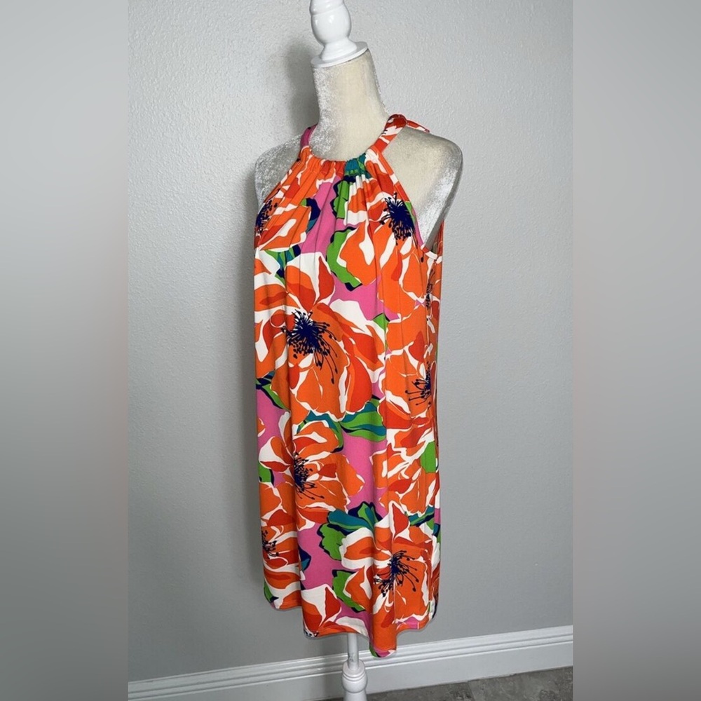 Trina Turk mini halter dress